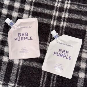 Beachwaver Co. BRB Purple Toning Shampoo & Conditioner Set